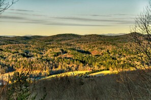 View of the Blue Ridge Mountains from Dancing Bears