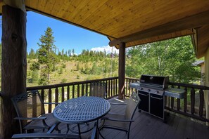 Enjoy the fresh CO air from the main level deck