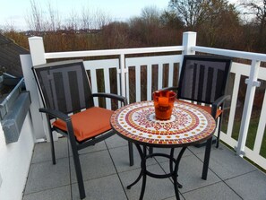 Blick auf die Terrasse