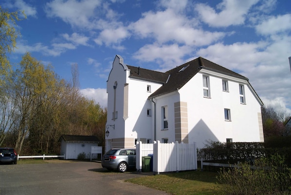 Blick auf das Haus