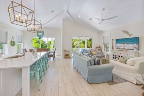 View of Kitchen & Family Room