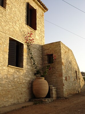 front view of the house