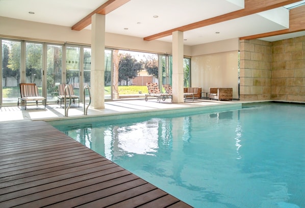 Vue sur piscine