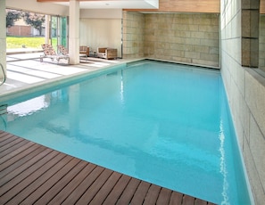 Vue sur piscine