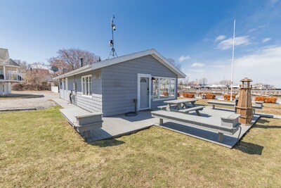 Nestled alongside the Marina is a pristine and private cottage