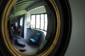 Living room looking onto rear garden