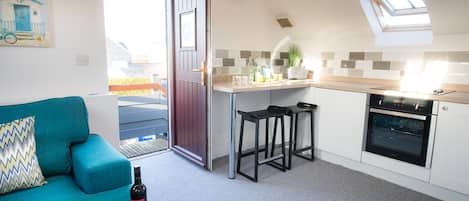 Ty Rhiannon Kitchen Living Room - Aberffraw
