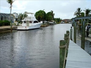 View from the dock