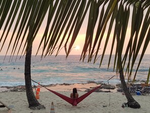 Sunset on White Sands Beach