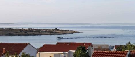 Utsikt mot havet/stranden