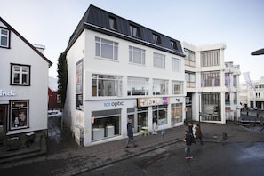 Fassade der Unterkunft
