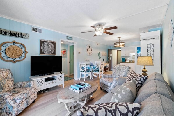 Hilton Head Vacation Rental | 2BR | 2BA | 750 Sq Ft | Stairs Required