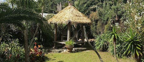 Gazebo in back garden