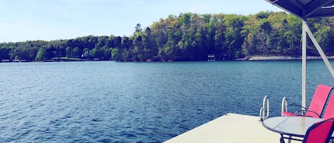 view from the dock