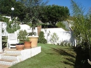 A lovely corner of the Mediterranean garden