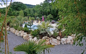 Piscine avec SPA intégré