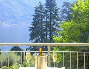 Balcony with a view please.
