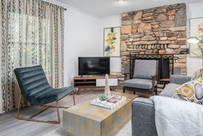 Relax in the stylish living room