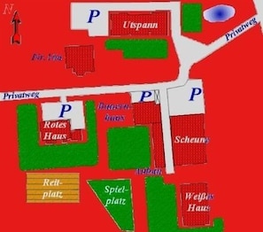 Carte de l’hébergement