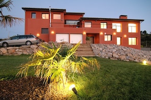 View from the garden