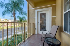 Private balcony- have your morning coffee or tea with this tranquil area of your stay