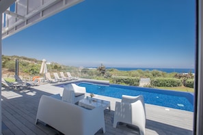Villa Chloe with Private Pool and panoramic sea views