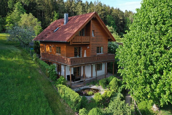 Holzhaus Oberbrändi Badezimmer