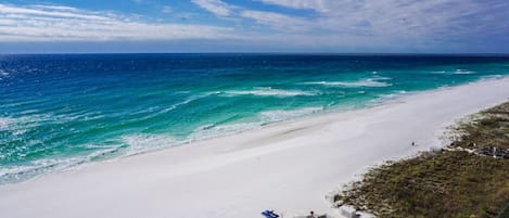 Historic emerald waters and endless white sand Destin beaches