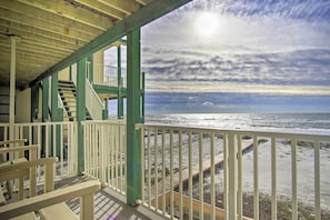 Wraparound Deck | On-Site Ocean Access | 2nd Floor Condo