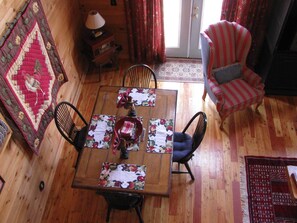 Dining Area view from  loft area