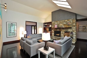 Vaulted Living Room