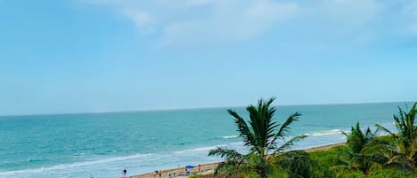 Ocean view from balcony