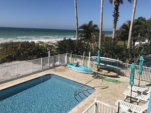 heated pool 