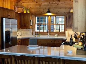 New Cambria countertops in kitchen!