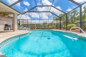 SOLAR heated pool