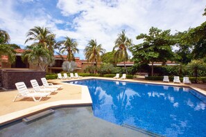 PRIVATE POOL IN REAR OF VILLA