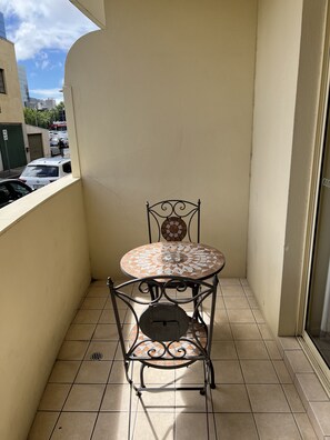 Rear balcony