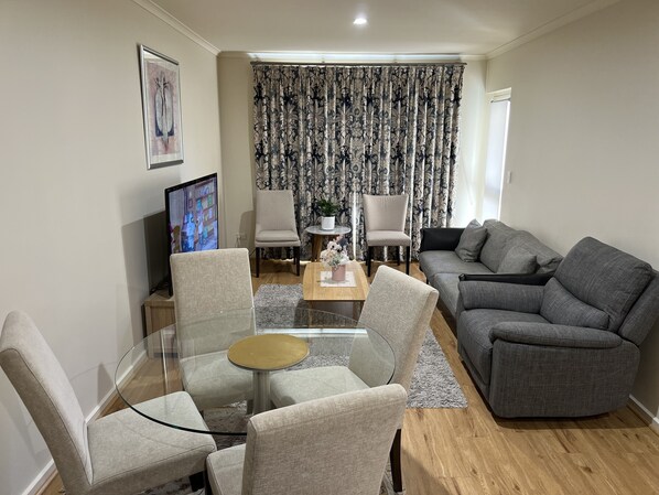 Living and dinning area
