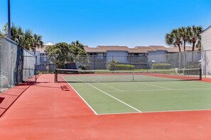 Complex Tennis Courts can also be Used as a Pickleball Court for Hours of Active Fun