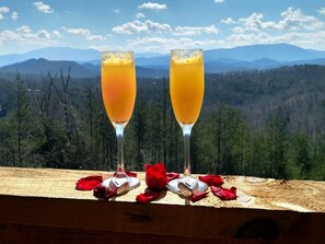 A toast to us!