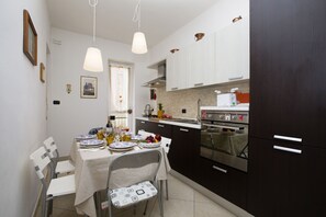 Kitchen and dining area