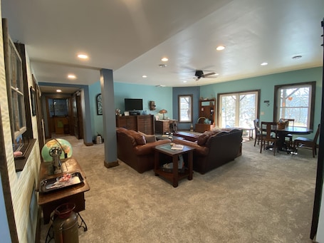 Large living space private entrance