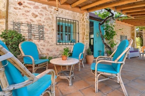 Terrasse couverte