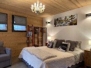 Location idéale pour un couple au rez de chaussée de chalet neuf classé 4 étoile