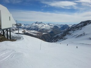 glacier piste bleu "signal