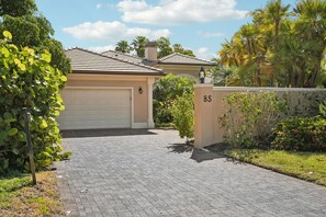 Front of the houses