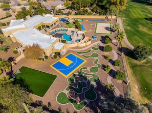 [Resort Property] Aerial View of entire property