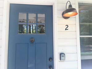 front door of Cottage 2