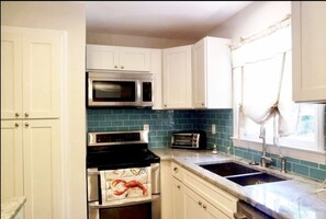 Stainless steel DOUBLE OVEN and stainless double sink 