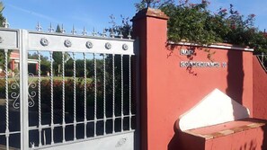 Enceinte de l’hébergement